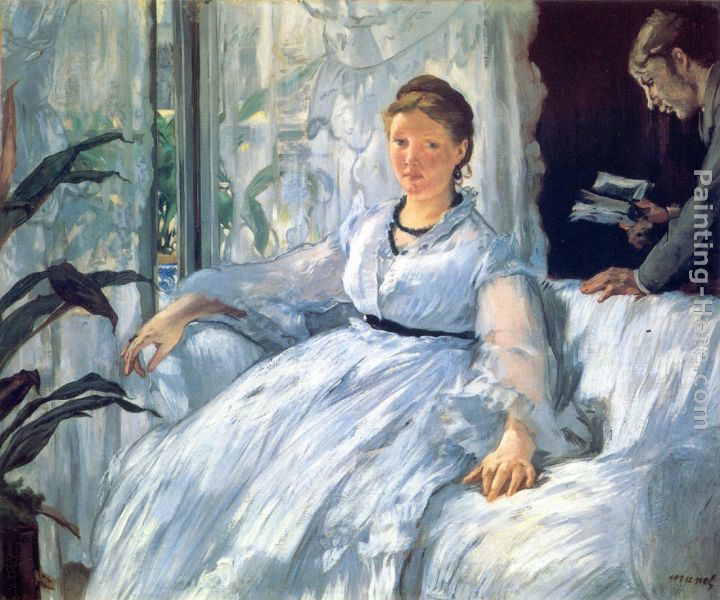 Eduard Manet Reading